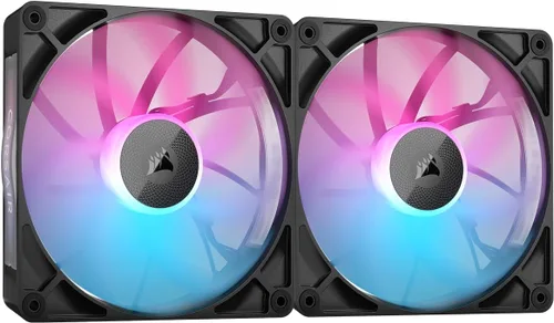 Miniatura 16 de CORSAIR iCUE Link RX120 RGB Ventilador PWM de 120 mm - Rodamiento de cúpula magnética - Ventilador individual - Negro