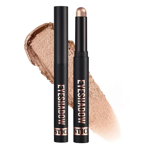 Miniatura 20 de Juego de barras de sombra de ojos, color crema mate para ojos, lápiz de ojos brillante, sombra de ojos impermeable, larga duración Conjunto B