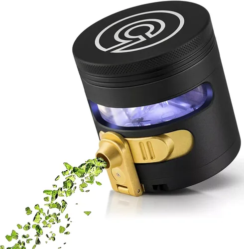 Miniatura 12 de Cloudious9 - Tectonic9 Molinillo Manual Dispensador Automático Grande de 2.5" de Aleación de Aluminio (Negro), Solo para Hogar y Cocina