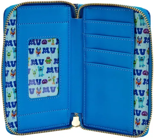 Miniatura 4 de Monster's University Scare Games - Cartera con cremallera, Multi, Loungefly Pixar Monsters University Scare Games - Cartera con cremallera