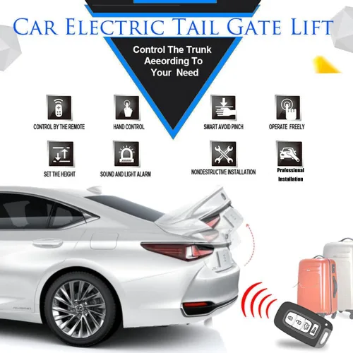 Miniatura 4 de Puerta trasera eléctrica compatible con Nissan Patrol Y62 2010-2023 Kit de soporte de elevación, normal