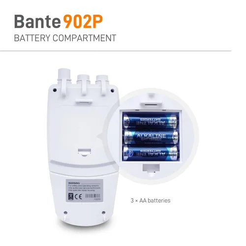 Miniatura 5 de Medidor de conductividad de pH portátil Bante 902P Medidor multiparámetro para medir pH, conductividad, TDS, salinidad, resistividad, ORP