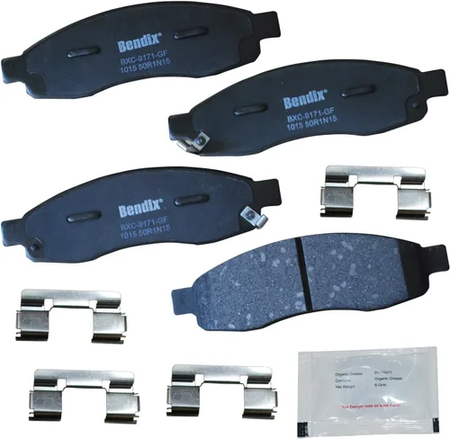 Miniatura 421 de Pastillas de freno delanteras cerámicas Bendix Priority1 CFC2302 para Hyundai Elantra 2021, Sonata 2022-2020, Kia K5 2023-2021