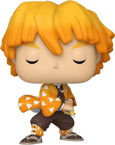 Miniatura 2 de Funko Pop Animation: Demon Slayer - Zenitsu Agatsuma, 3.75 pulgadas - Figura de vinilo coleccionable - Idea de regalo - Producto oficial - Juguetes