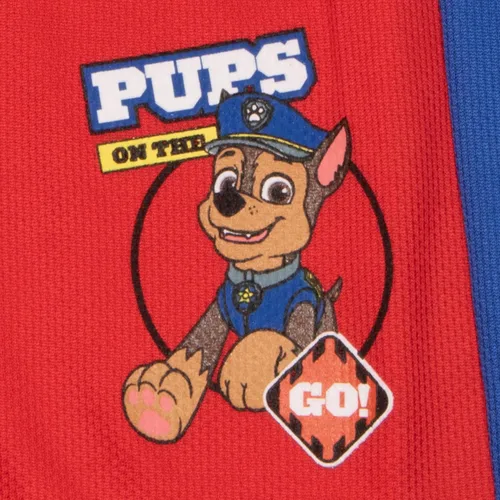 Miniatura 7 de Nickelodeon Paw Patrol Pups To The Rescue - Conjunto de 3 piezas para niños, camiseta de manga corta, pantalones cortos y pantalones deportivos