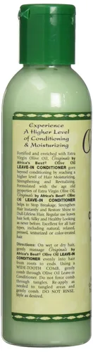 Miniatura 6 de Originals by Africa's Best Acondicionador sin enjuague de aceite de oliva, detiene la rotura y fortalece el cabello al instante, restaura el brillo
