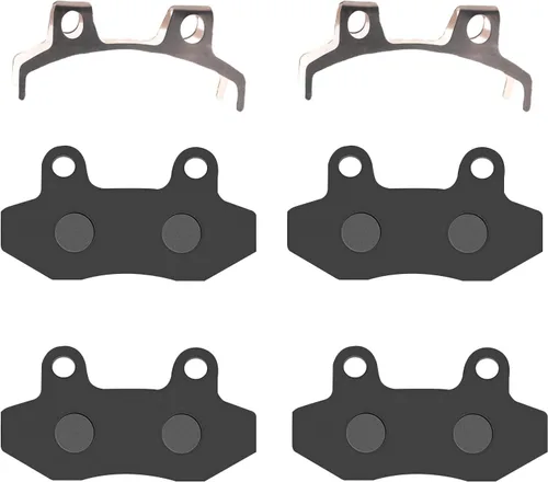 Miniatura 7 de Juego de 2 pares de pastillas de freno para 150cc 200cc 250cc ATV Dirt Bike Pit Bike Go Kart, Yerf-Dog Spiderbox 150cc GX150 go kart Gy6 49cc 50cc