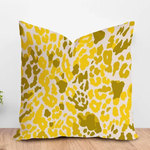 Miniatura 58 de ArogGeld Funda de almohada para sofá, guepardo y leopardo, estampado de leopardo, funda de cojín decorativa de granja para sala de estar