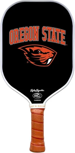 Miniatura 17 de Raqueta de pickleball colegial oficialmente licenciada - Raqueta aprobada por la Asociación de Pickleball de EE. UU. - Núcleo de nido de abeja Texas