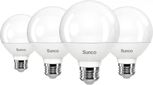 Bombillas LED Sunco G25, luces de tocador de globo para baño de alto rendimiento, 1000 LM, 11 W (equivalente a 100 W), blanco cálido de 3000 K,