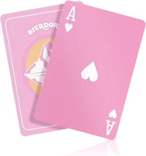 Miniatura 8 de BIERDORF Cartas de Juego de Póquer Impermeables de Plástico - Baraja Duradera y Elegante - Cartas Profesionales Premium de Índice Estándar