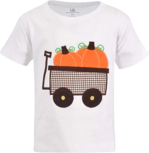 Miniatura 3 de Unique Baby Conjunto de ropa de Acción de Gracias para niños de 2 piezas