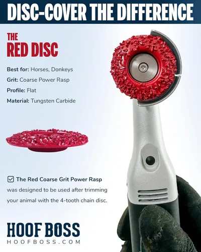 Miniatura 4 de Trim-It-All - Juego eléctrico para el cuidado de las pezuñas – Herramienta versátil para recortar pezuñas para cabras, caballos, ovejas, ganado