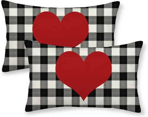 Miniatura 75 de AEIOAE - Juego de 2 fundas cuadradas de almohadones de lino para otoño con calabaza en tono naranja quemado y blanco, para decoración al aire libre