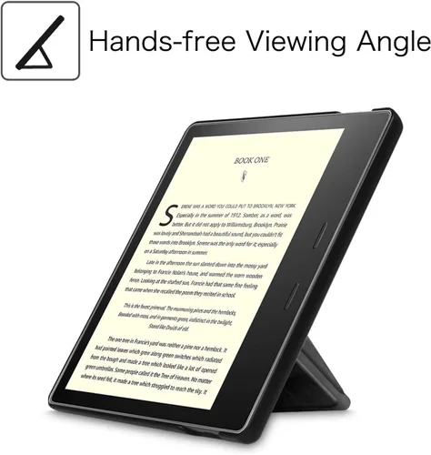 Miniatura 5 de Fintie Funda para Kindle Oasis de 7" (10ª/9ª generación, versión 2019/2017) - Funda de soporte de ajuste delgado compatible con lectura manos libres