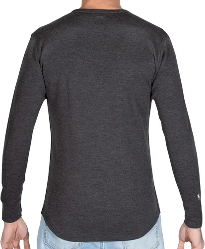 Miniatura 2 de MERIWOOL Camisa térmica de capa base para hombre 100 lana merina pesada 1411oz para hombre