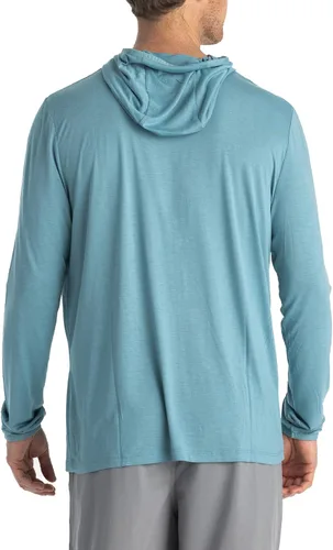 Miniatura 9 de Free Fly Sudadera ligera con capucha para hombre, con protección solar UPF 20+ para hombre, transpirable, manga larga, para pesca
