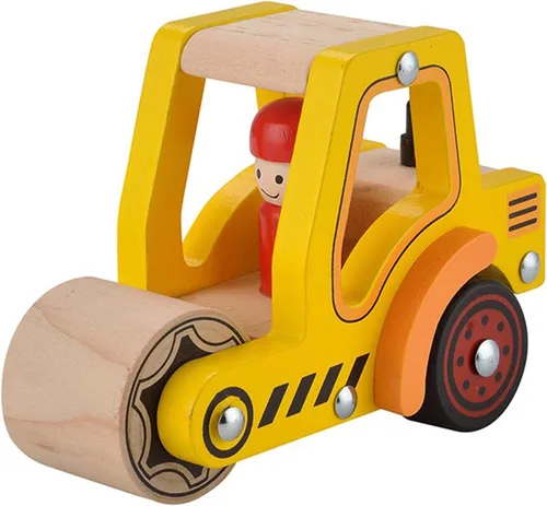 Miniatura 6 de Coche de empuje de madera para bebés de 12 a 18 meses, 2 piezas de vehículos de bebé, auto de empuje manual para niños y niñas de 1 a 2 años