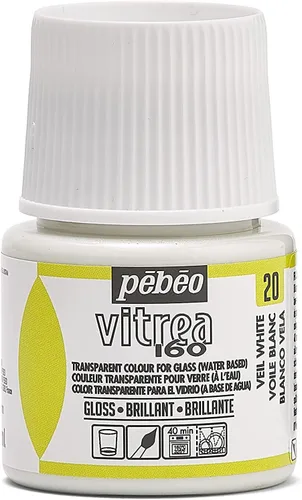 Miniatura 11 de Pebeo Vitrea 160 - Pintura para vidrio brillante, botella de 45 ml - Azul lapislázuli