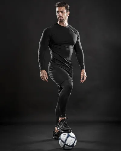 Miniatura 7 de DRSKIN - Camisas de compresión para hombre, manga larga, paquete de 4, 3, 2 o 1 unidades, camisas de entrenamiento deportivo, capa base atlética