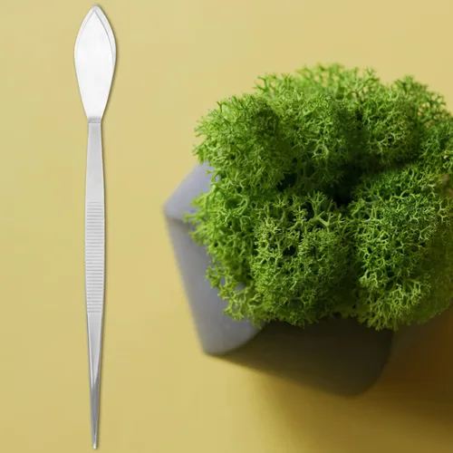 Miniatura 4 de Pinzas largas para manualidades, pinzas de acero inoxidable, pinzas para bonsái, pinzas rectas de mango largo con puntas dentadas, herramienta