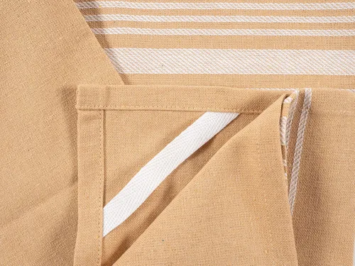 Miniatura 3 de KAF Home Soho - Juego de 10 toallas de cocina Toallas de té de 18 x 28 pulgadas Juego mixto suave y absorbente de toallas planas (beige)