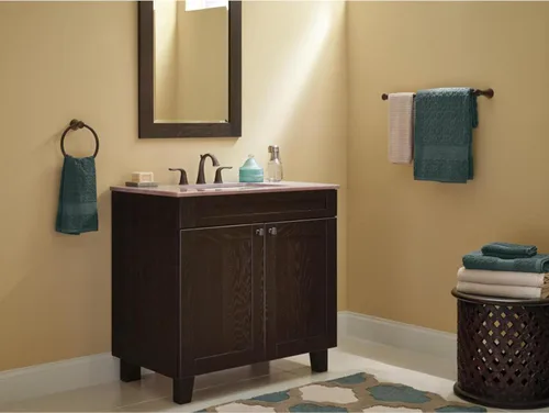 Miniatura 4 de Delta Faucet - Accesorios de baño 73818-RB Lahara 45.7 cm/18" Toallero de baño, Toallero Barra Bronce veneciano