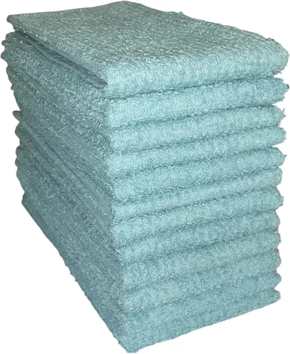 Miniatura 4 de Paquete de 10 paños de limpieza de cocina 100% algodón, súper absorbente, lavable a máquina, multiusos para el hogar, tamaño de la cocina: 12 x 12