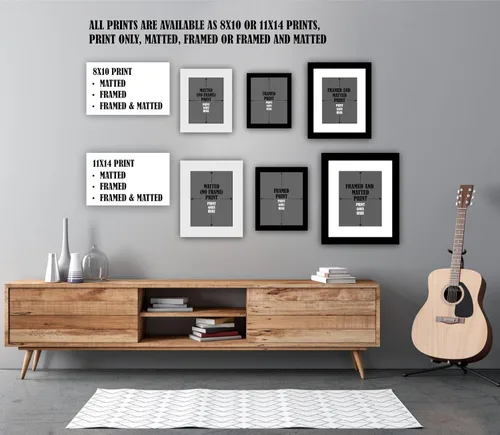 Miniatura 4 de I'm Movin' Out (Anthony's Song) - Classic Rock Lyric Inspired Music Wall Art Print Poster (10"L x 8"W, Print - Unframed)