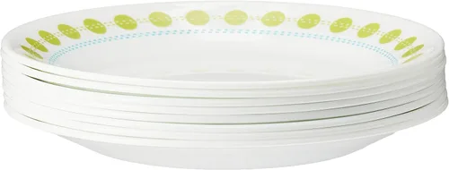 Miniatura 5 de Corelle Platos de Pan Resistentes a las Astillas, 8 Piezas, Sand Sketch