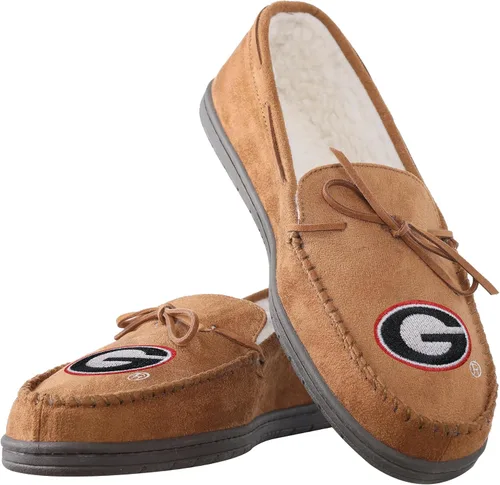 Miniatura 10 de FOCO NCAA NCAA - Pantuflas tipo mocasín con logotipo de equipo universitario para hombre
