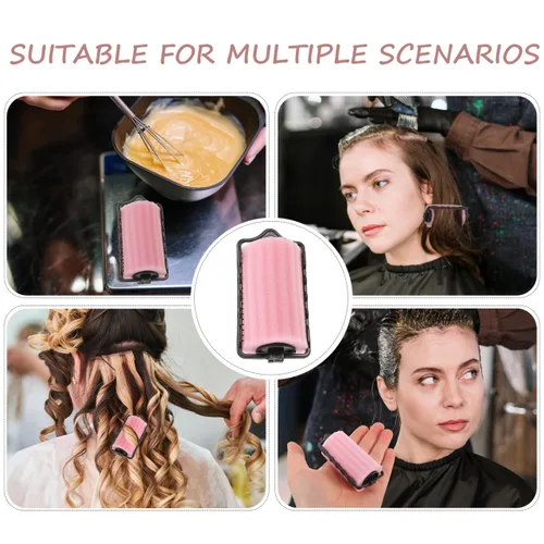 Miniatura 9 de Rodillos de espuma de gran calidad – Sleep-In Soft Sponge Hair Curling Herramientas para peinar DIY Flexible y Cómodo para Dormir Juego de 8 piezas