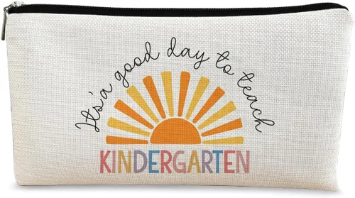 Miniatura 10 de Regalos para Profesores Bolsa de Maquillaje - Bolso de Supervivencia para Profesores Boho Sunshine, Bolso de Cosméticos, Regalos de Cumpleaños