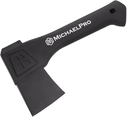 Miniatura 11 de MichaelPro MP004004 - Hacha de campamento 1.5 libras, 13.5 pulgadas Mango de fibra de vidrio absorbente de impactos Hacha de campamento