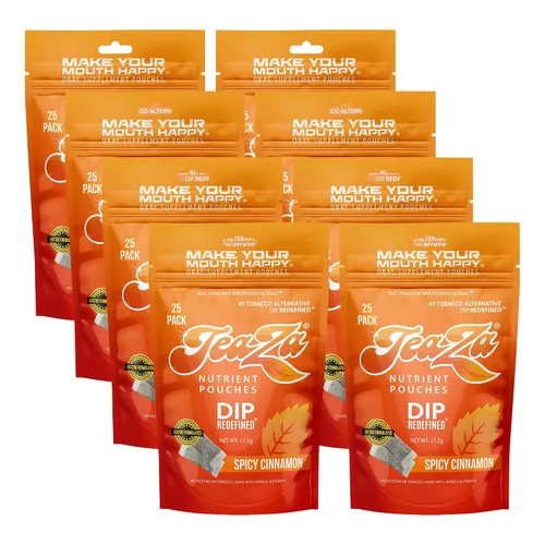 Miniatura 41 de Teaza Bolsas energéticas a base de hierbas, para masticar tabaco, alternativa sin nicotina, sin humo, tabaco alternativo y inmersión saludable