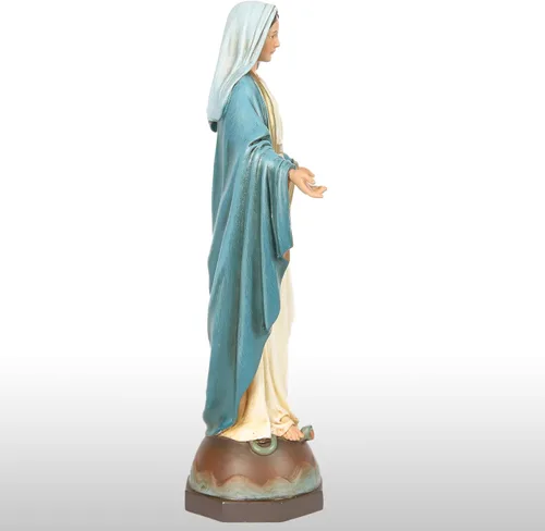 Miniatura 5 de BC Figura católica de Nuestra Señora de Gracia, estatua de la Virgen María, Madre Santa, de 17.8 cm de alto, regalo religioso para decoración