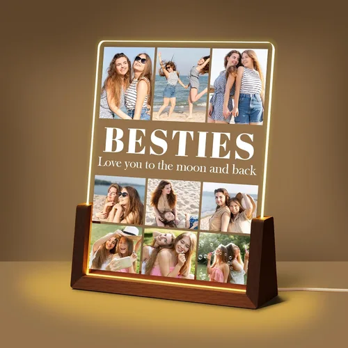 Miniatura 19 de Regalos de cumpleaños personalizados para el día del padre, para papá, de hija, hijo, esposa, marco de fotos con placa acrílica personalizada