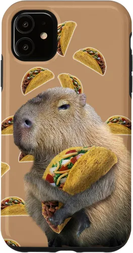 Miniatura 8 de Capybara Capybaras Eating Taco - Carcasa para iPhone 17