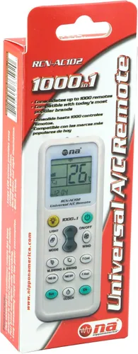 Miniatura 6 de Nippon America Control remoto universal para aire acondicionado compatible con Daikin, Hitachi, Carrier, Panasonic, LG, Sharp, Haier, Midea