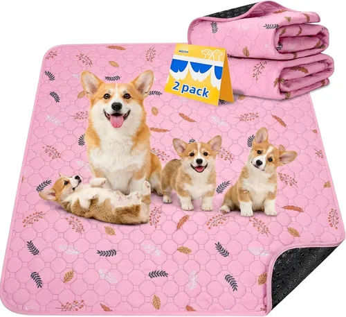 Miniatura 16 de Sunheir - Almohadillas lavables reutilizables orina de cobayas, forros impermeables absorbentes para jaulas cobayas conejos conejillos de indias