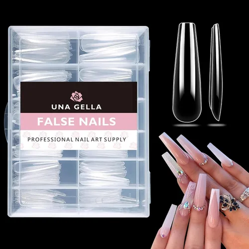 Miniatura 12 de UNA GELLA No necesita lámpara de pegamento sólido para uñas a presión: uñas acrílicas súper fuertes semi pegamento de uñas gel de curado rápido 0.3