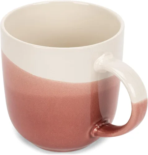 Miniatura 8 de Elanze Designs Paquete de 2 tazas de café de cerámica de cerámica de 14 onzas, color verde eucalipto