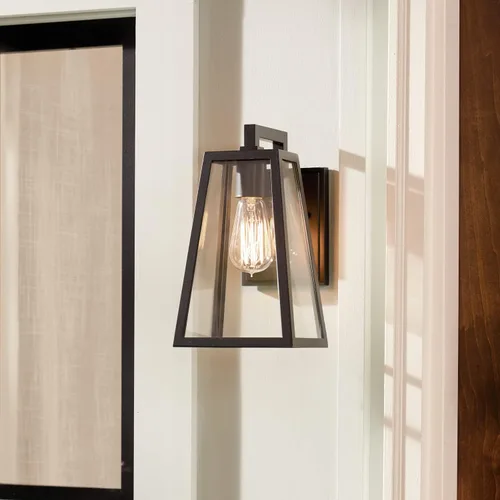 Miniatura 2 de Kichler Delison - Lámpara de pared (11,5 pulgadas, 1 Lt, color negro)