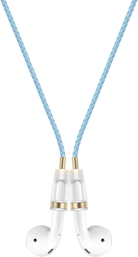 Miniatura 16 de Correa de cuello antipérdida para AirPods, cadena de collar magnética fuerte de cuero PU, compatible con AirPods 1&2 / 3ª generación / Pro / Pro 2