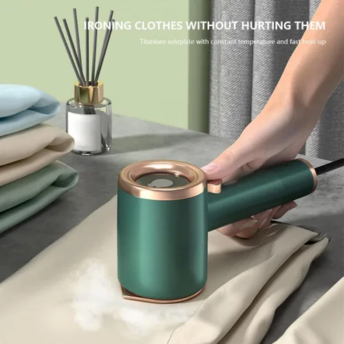 Miniatura 7 de Mini máquina de planchar portátil de mano, mini plancha de vapor de viaje 2024, plancha de vapor eléctrica para prendas de vestir: perfección sin
