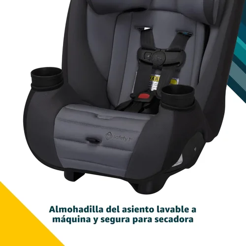 Miniatura 7 de Safety 1st Ellaris - Asiento de seguridad convertible 3 en 1, diseño Slim Fit, orientado hacia atrás y adelante, reposacabezas de 5 posiciones