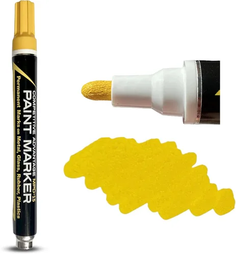 Miniatura 17 de Marcadores de Pintura Esmaltada Competitive Advantage MPD-15 NEGRO - 1 Paquete Marcas Permanentes en Metal, Vidrio, Goma, Plástico y más
