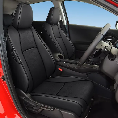 Miniatura 48 de AOMSAZTO Funda de asiento de coche para Mazda 3 2019 2020 2021 2022 2023 2024 2025 2026 – Juego completo de fundas de asiento de piel sintética