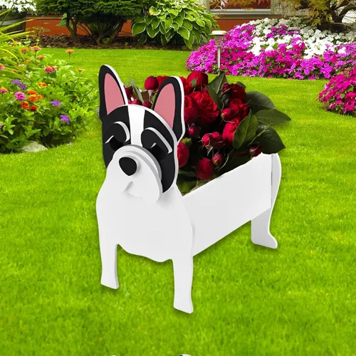 Miniatura 45 de Maceta de Perro English Springer Spaniel, Macetas de Plantas, Bonita Maceta de Jardín para Perros, Macetas de Perro Regalos de Cumpleaños