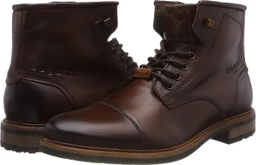 Miniatura 7 de Bugatti city - Botas para hombre, color marrón (2)